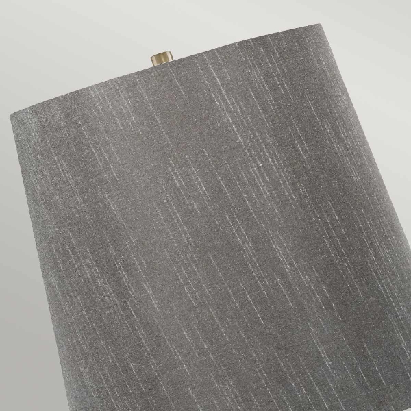 Spin 1 Light Tischleuchte - Grau der Firma Elstead