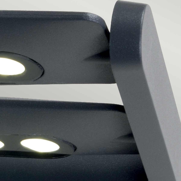 Sigmund 6 Licht Wandleuchte - Graphit der Firma Elstead