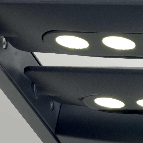 Sigmund 6 Licht Wandleuchte - Graphit der Firma Elstead
