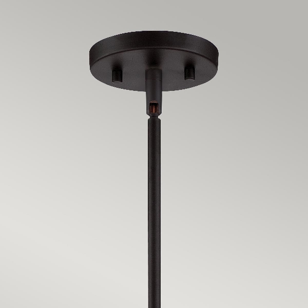 Gemma 3 large pendant light - Vintage Bronze der Firma Elstead