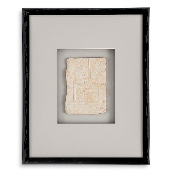 Wandkunst Intarsien Hatschepsut 4er-Set der Firma Eichholtz