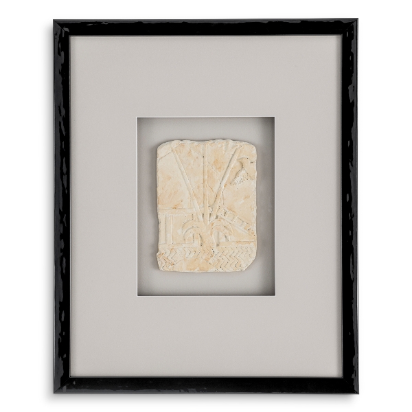 Wandkunst Intarsien Hatschepsut 4er-Set der Firma Eichholtz