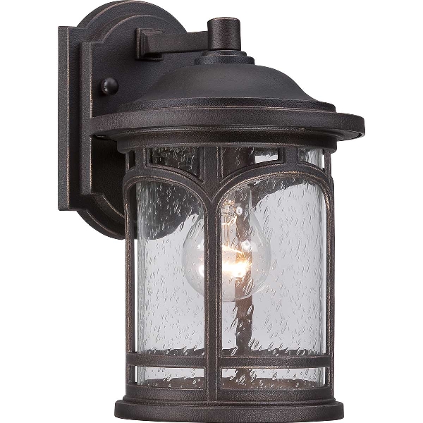 Marblehead 1 Light Small Wall Lantern - Palladian Bronze der Firma Elstead
