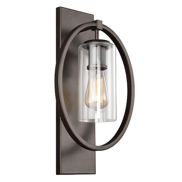 Marlena 1 Light Wall Light - Antique Bronze der Firma Elstead