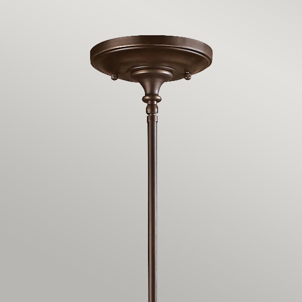 Mayflower 1 Light Mini Pendant - Olde Bronze der Firma Elstead