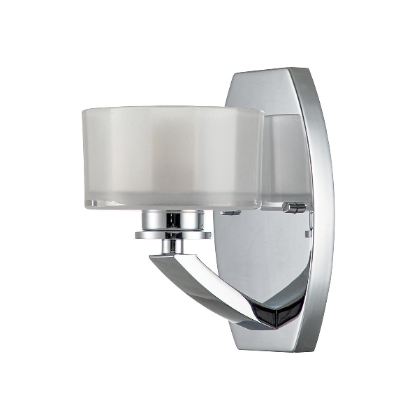 Meridian 1 Light Wall Light - Polished Chrome der Firma Elstead