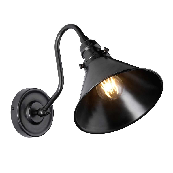 Provence 1 leichte Wandleuchte - Altbronze der Firma Elstead