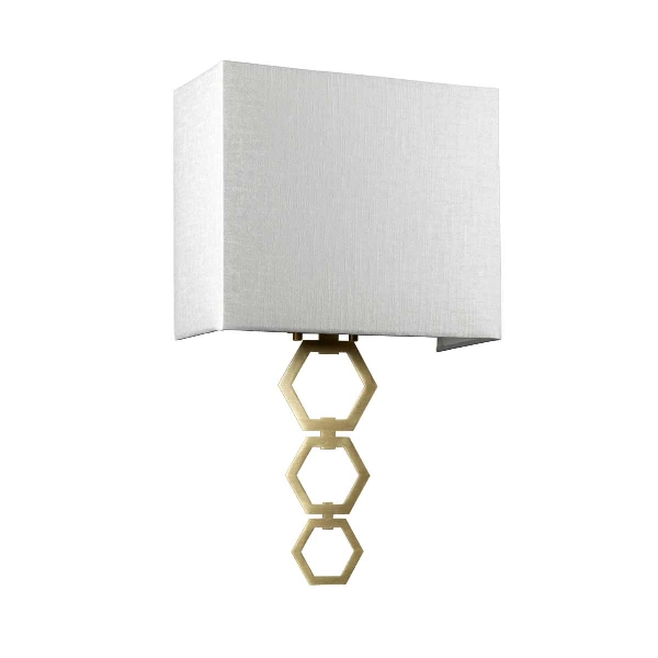 Ria Medium 1 light wall lamp - Aged Brass der Firma Elstead