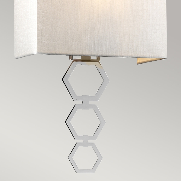 Ria Medium 1 light wall light - Polished Chrome der Firma Elstead