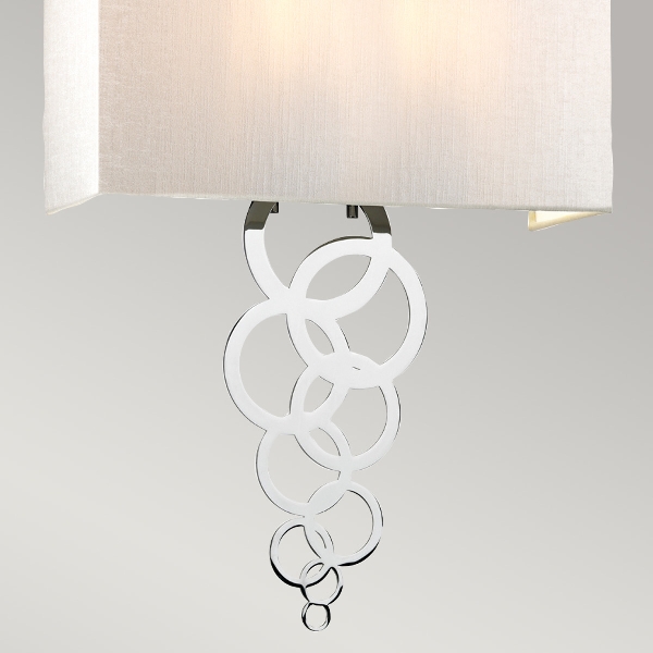 Rosa Large 2 Light Wall Light - Polished Chrome der Firma Elstead