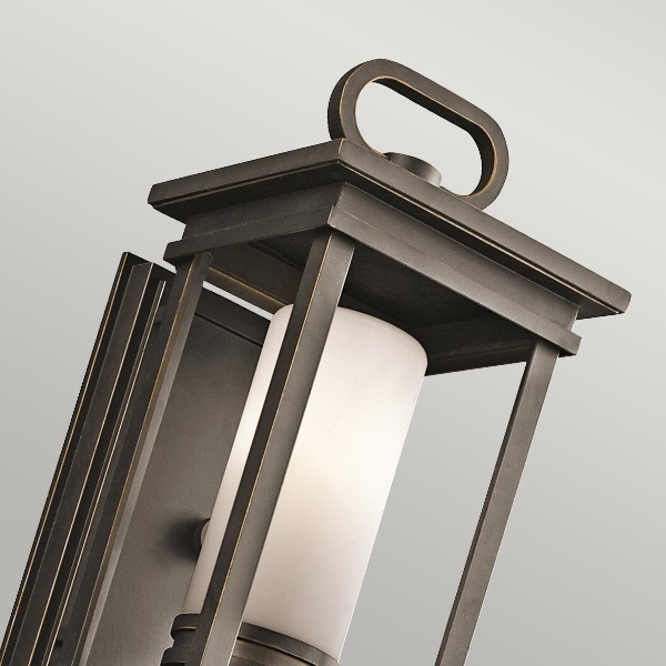 South Hope 1 Licht kleine Wandlaterne - Rubbed Bronze der Firma Elstead