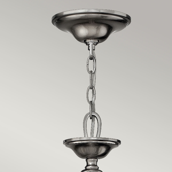 Sussex 9 Licht Kronleuchter - Gebürstetes Nickel der Firma Elstead