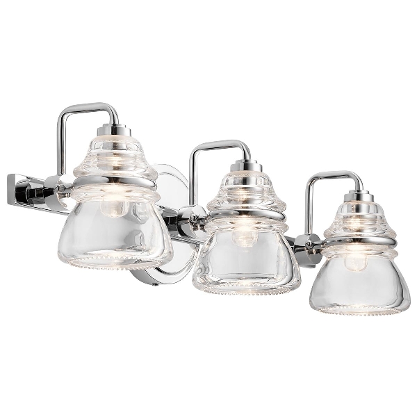 Elstead Talland 3 Licht Wandleuchte - Poliertes Chrom KL-TALLAND3-PC-BATH