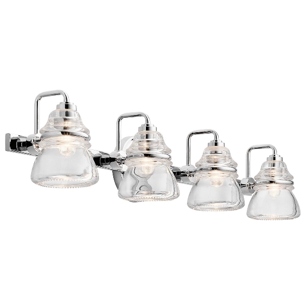 Elstead Talland 4 Light Wandleuchte - Poliertes Chrom KL-TALLAND4-PC-BATH