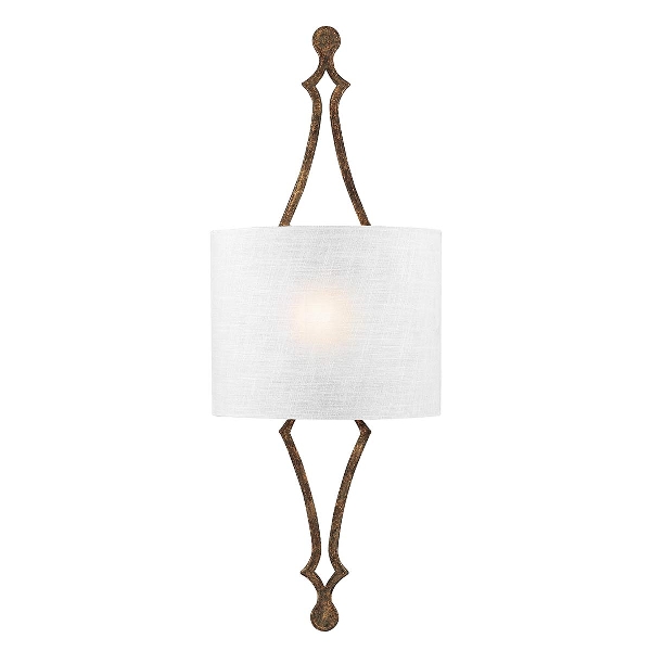 Elstead Tilling 1 Light Wandleuchte - Distressed Gold leaf FE-TILLING1-DSGL