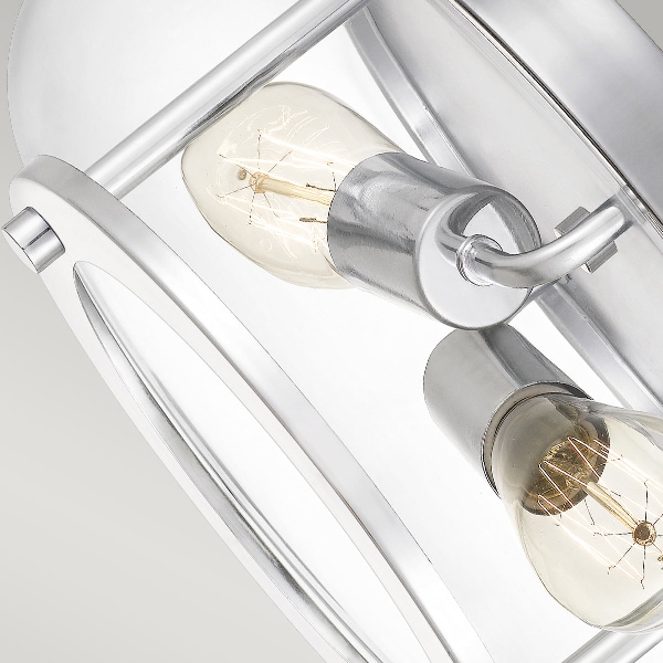 Trilogy 2 Light Flush - Chrom poliert der Firma Elstead