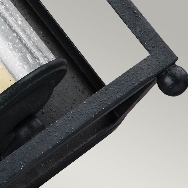 Declaration 1 Light Wall Light - Antique Wrought Iron der Firma Elstead