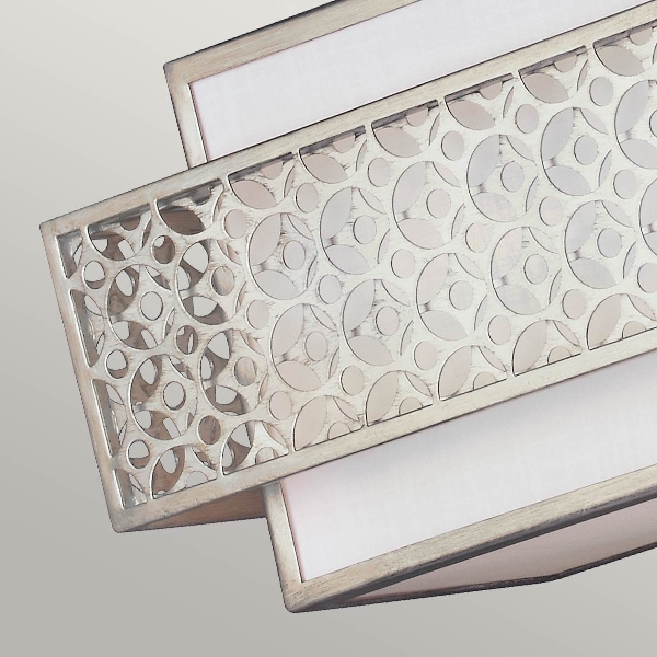 Kenney 5 Licht Insel Kronleuchter - Sunrise Silber der Firma Elstead