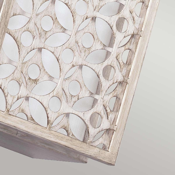 Kenney 4 Licht LED Wandleuchte - Sunrise Silber der Firma Elstead