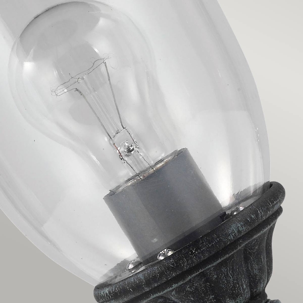 Elkstone 1 Licht Sockel - Verdigris der Firma Elstead