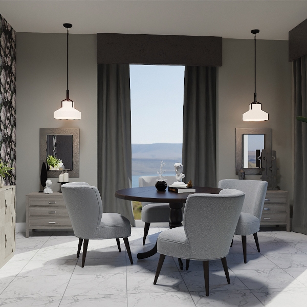 Quoizel Brecken 2 lt Pendelleuchte - Altbronze und Opalglas-Schirm der Firma Elstead