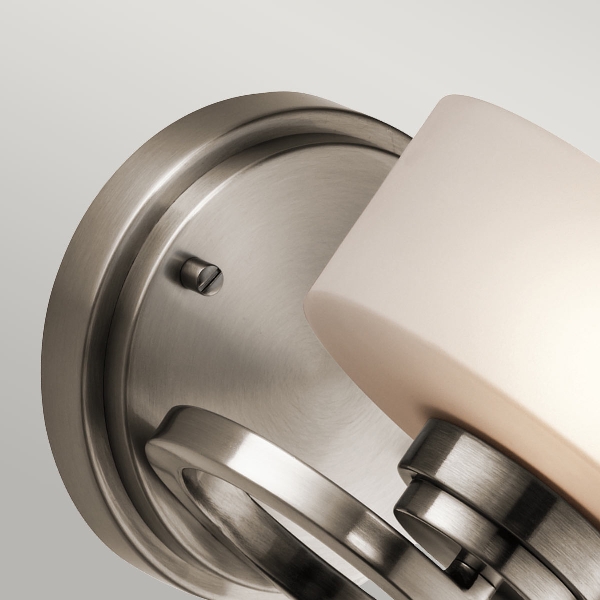 Aleeka 1 leichte Wandleuchte - Klassisches Zinn der Firma Elstead