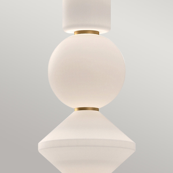 Alora Mood Bijou LED-Anhänger - Altgold der Firma Elstead