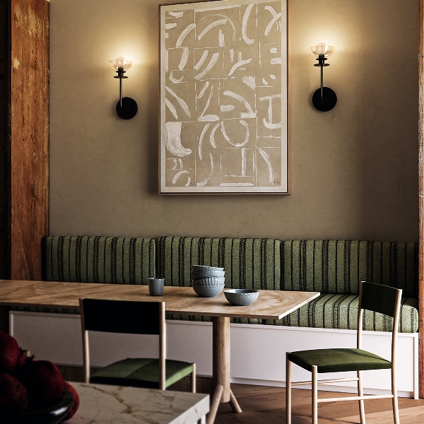 Alora Mood Sylvia 1 lt Wandleuchte der Firma Elstead