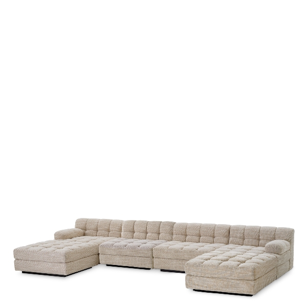 Modulares Sofa Dean - Ottomane der Firma Eichholtz