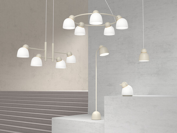 Bird Kronleuchter der Firma Belid Leuchten