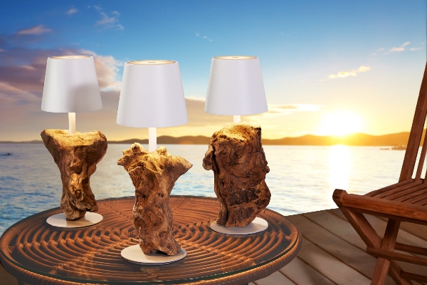 LED rechargeable table lamp HYPNOTIC TO GO der Firma Casa Élite