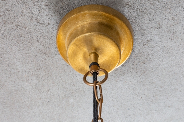 Hängeleuchte INDUSTRIAL 43cm gold der Firma Casa Élite