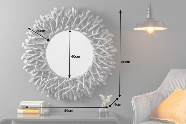 Wandspiegel RIVERSIDE der Firma Casa Élite