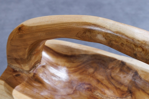 Teakholzschale BALI mit Henkel der Firma Casa Élite