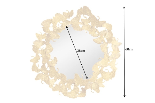 Wandspiegel GINKGO LEAVES der Firma Casa Élite
