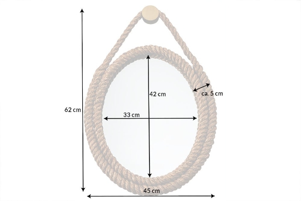 Wandspiegel SEVEN SEAS der Firma Casa Élite