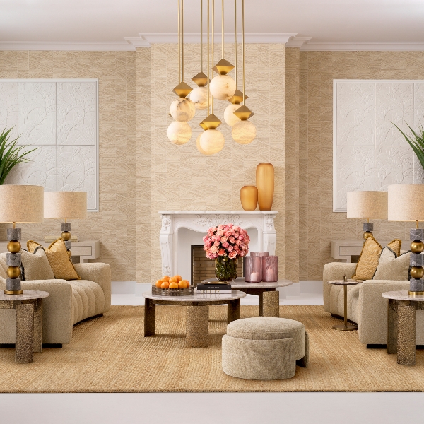 Hocker Ortega der Firma Eichholtz