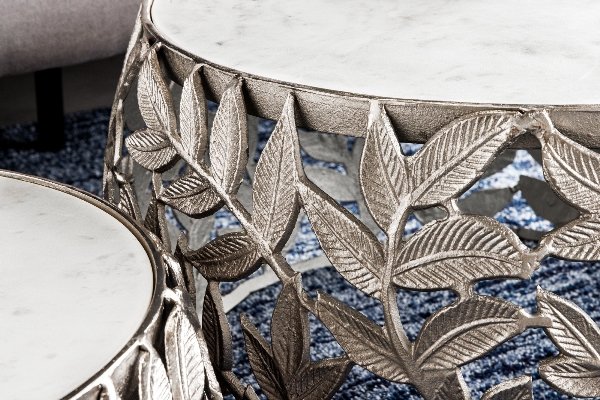 Couchtisch ABSTRACT LEAF  2er-Set  der Firma Casa Élite