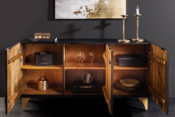 Sideboard GOLDEN SUNSET 3D der Firma Casa Élite