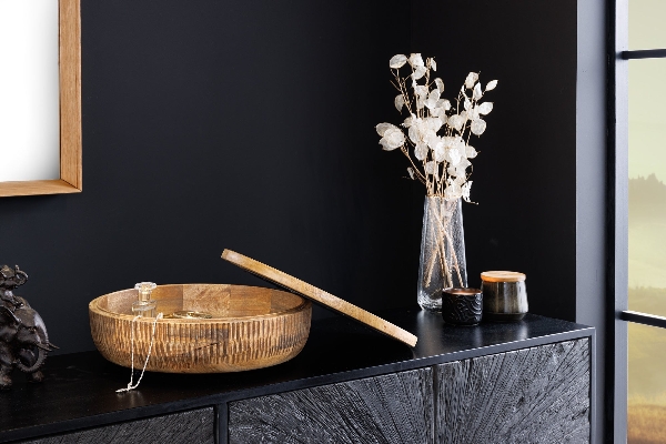 Schale PURE NATURE mit Deckel  der Firma Casa Élite