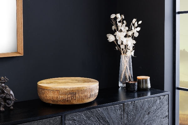 Schale PURE NATURE mit Deckel  der Firma Casa Élite