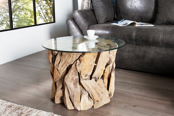 Coffee table NATURE LOUNGE ohne Glasplatte der Firma Casa Élite
