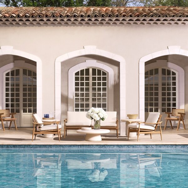 Outdoor Couchtisch Cleon der Firma Eichholtz