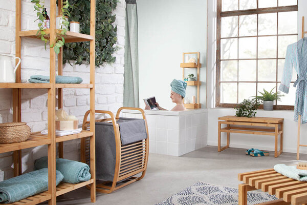 Wäschekorb LAGOON SPA  der Firma Casa Élite