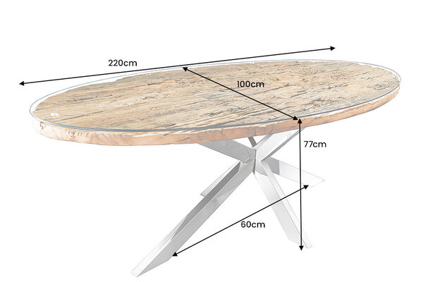 Esstisch BARRACUDA  der Firma Casa Élite