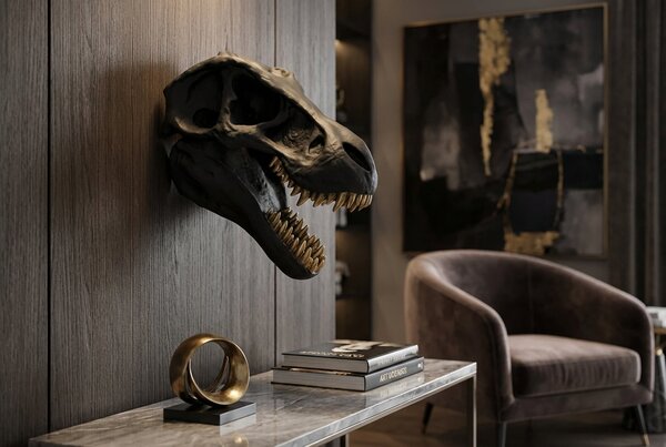 Wanddeko-Skulptur T-REX  der Firma Casa Élite
