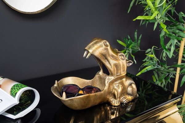 Deko-Schale HIPPO der Firma Casa Élite