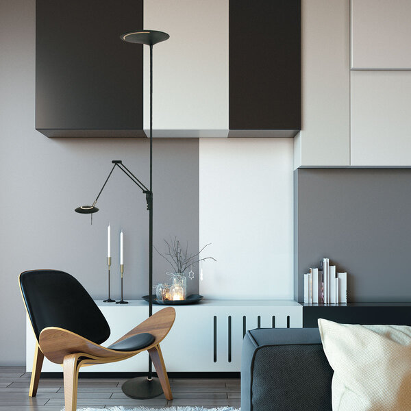 Stehleuchte Zodiac der Firma Steinhauer