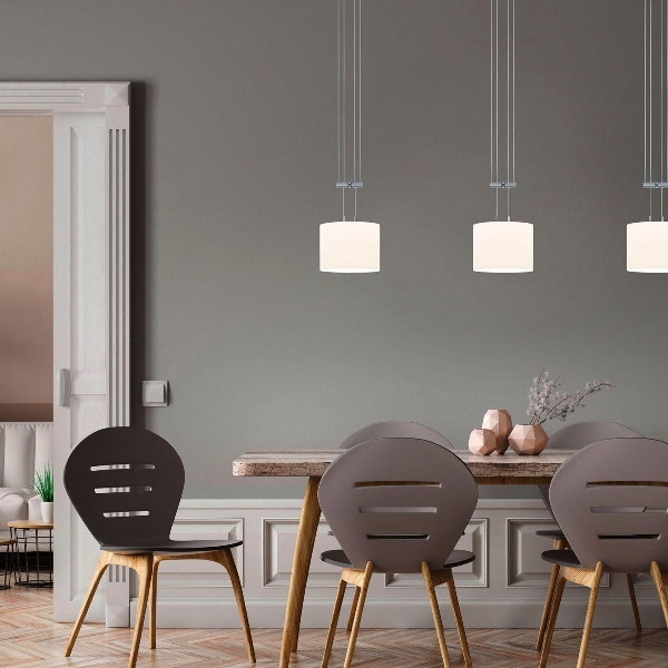 LED-Pendelleuchte Grazia/ 3 flammig der Firma BANKAMP Leuchtenmanufaktur