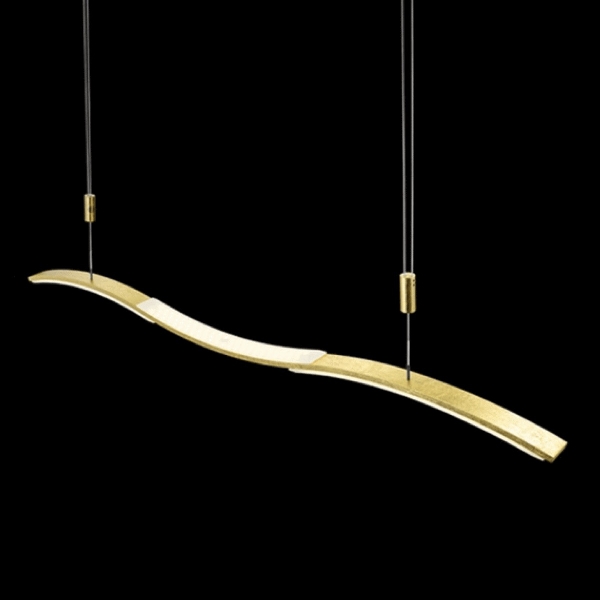 LED-Pendelleuchte Wave II luce elevata der Firma BANKAMP Leuchtenmanufaktur